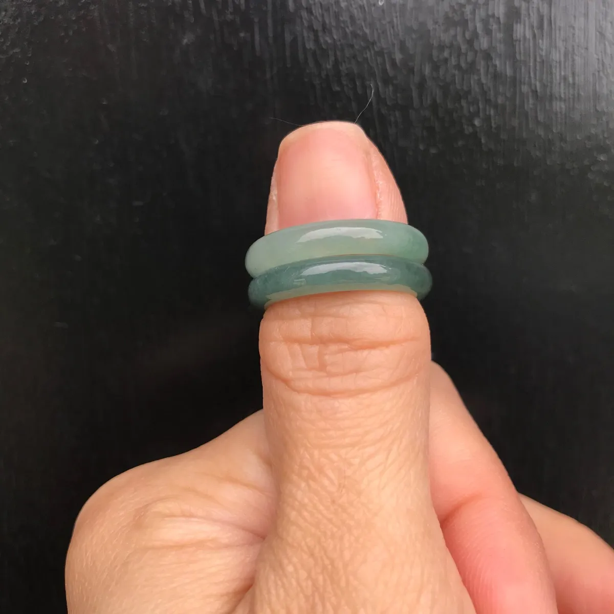 Guatemala Jadeite Jade rings - Image 3