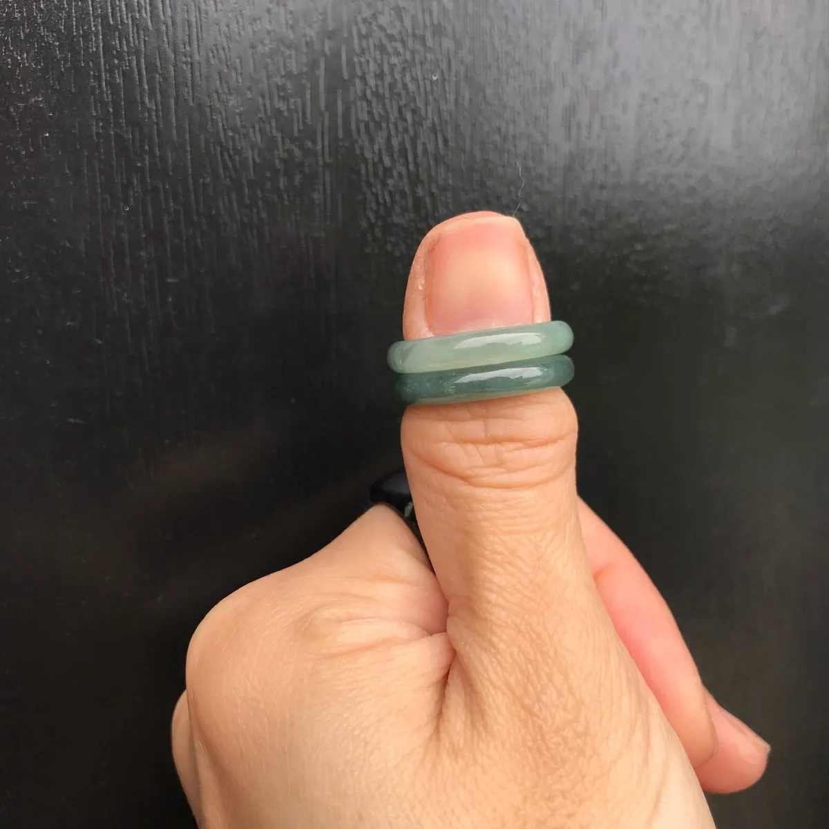 Guatemala Jadeite Jade rings - Image 2