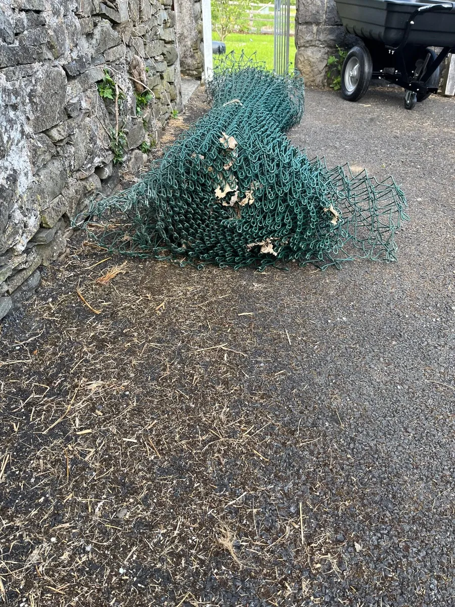 Green Galvanized Chainlink Fencing - Image 2
