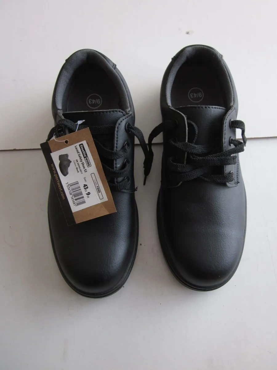 New PortWest Steelite Work Laced SafetyShoes S9 - Image 1