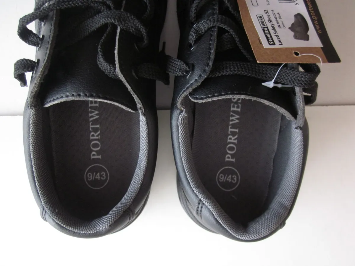 New PortWest Steelite Work Laced SafetyShoes S9 - Image 4