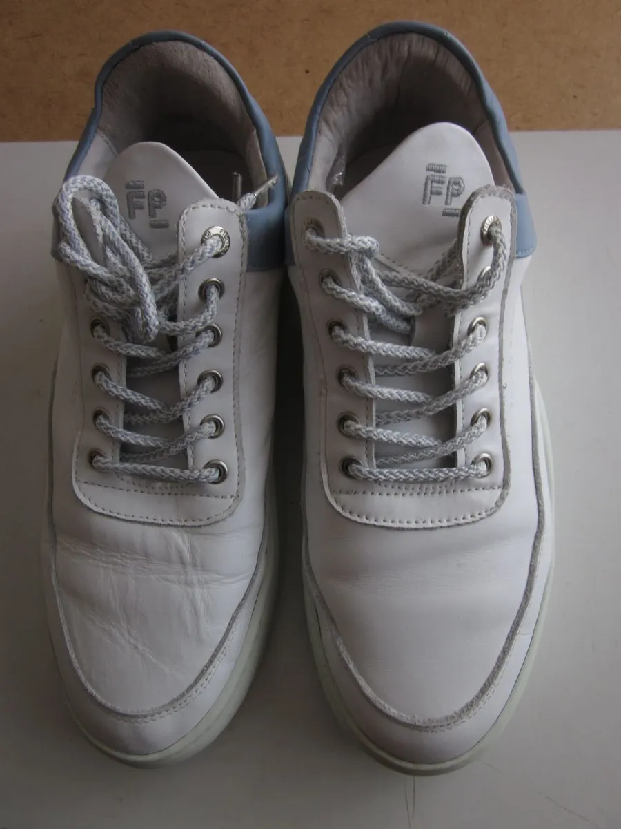 Ladies Filling Pieces Leather Sneakers  S6 - Image 1