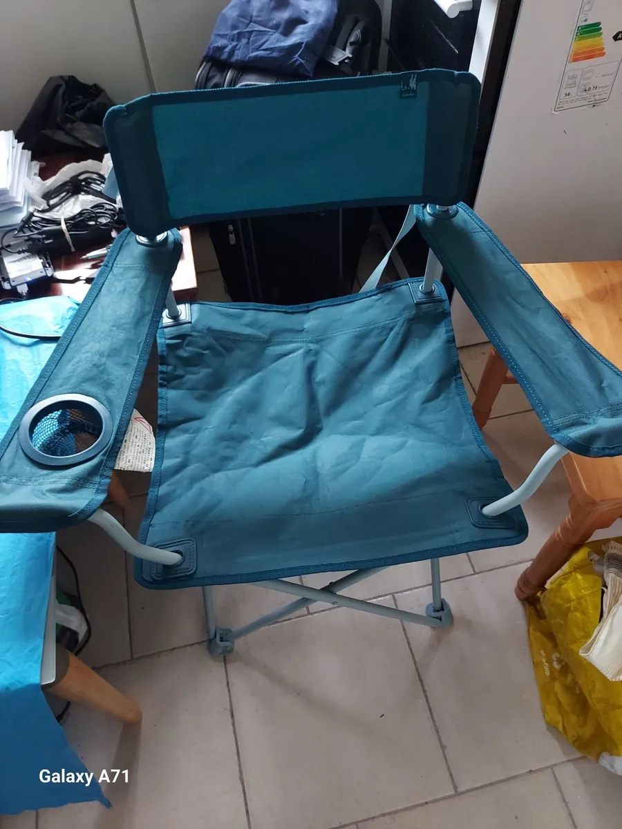 5 x QUECHUA Camping Chairs, All New Condition - Image 1