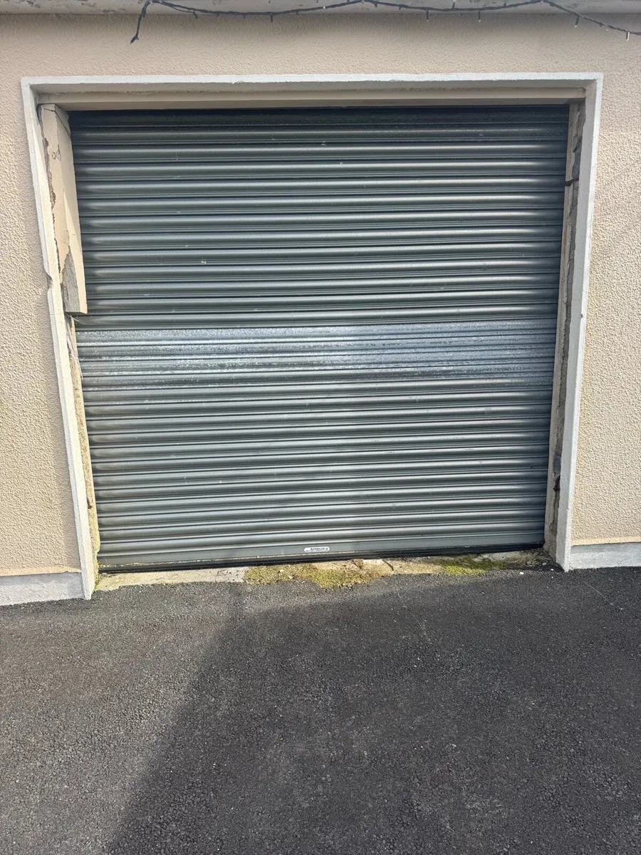 Electric roller door. galvanised and remotes - Image 1