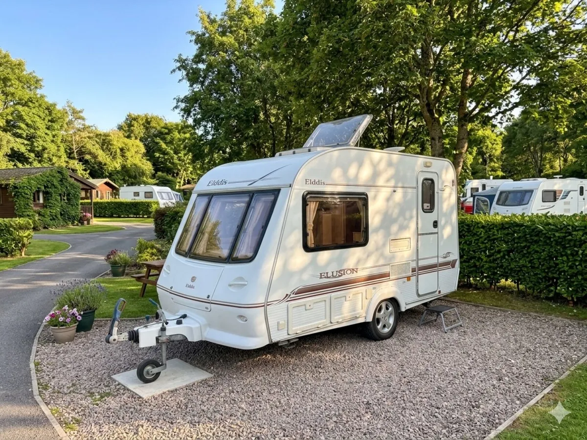 Elddis Elusion 2berth compact caravan - Image 1