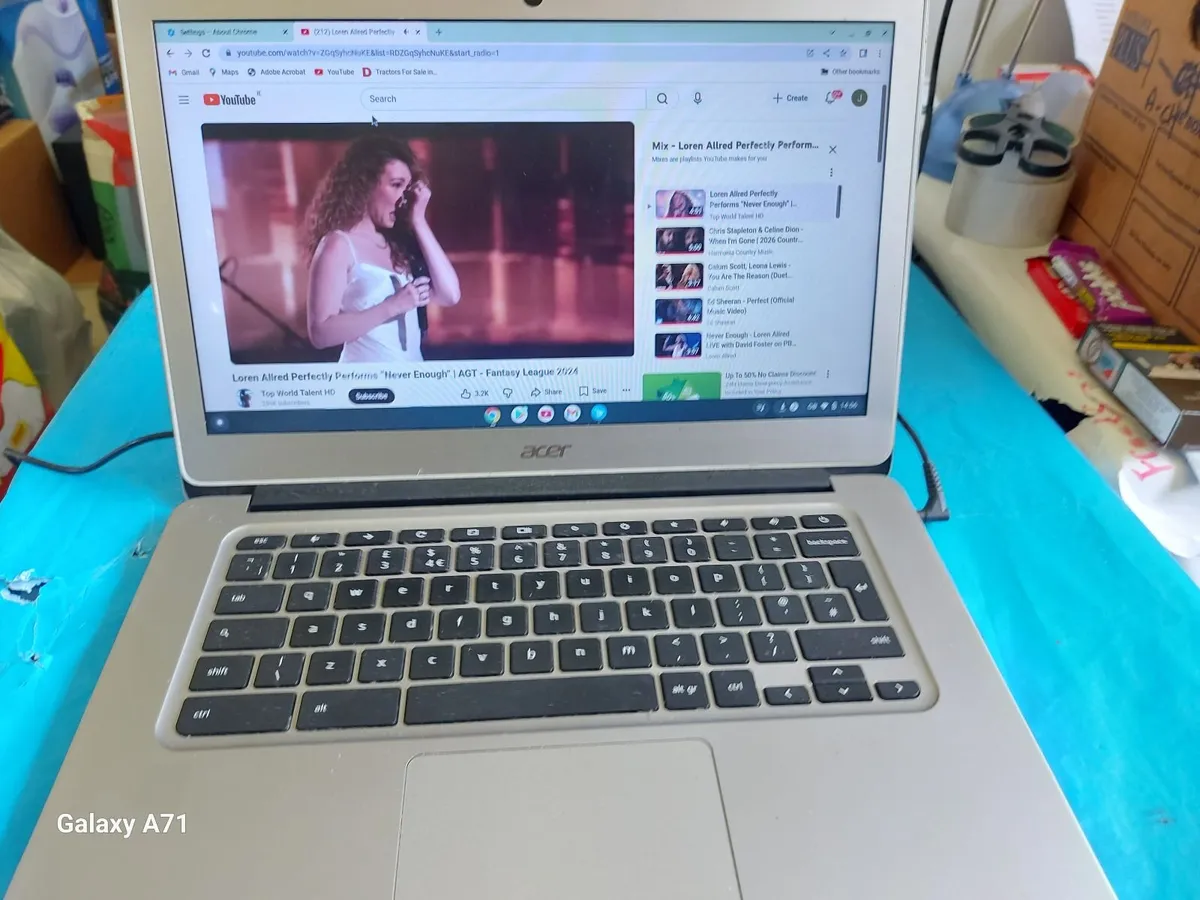 ACER ChromeBook, Silver, 16GB, in excellent condit - Image 2