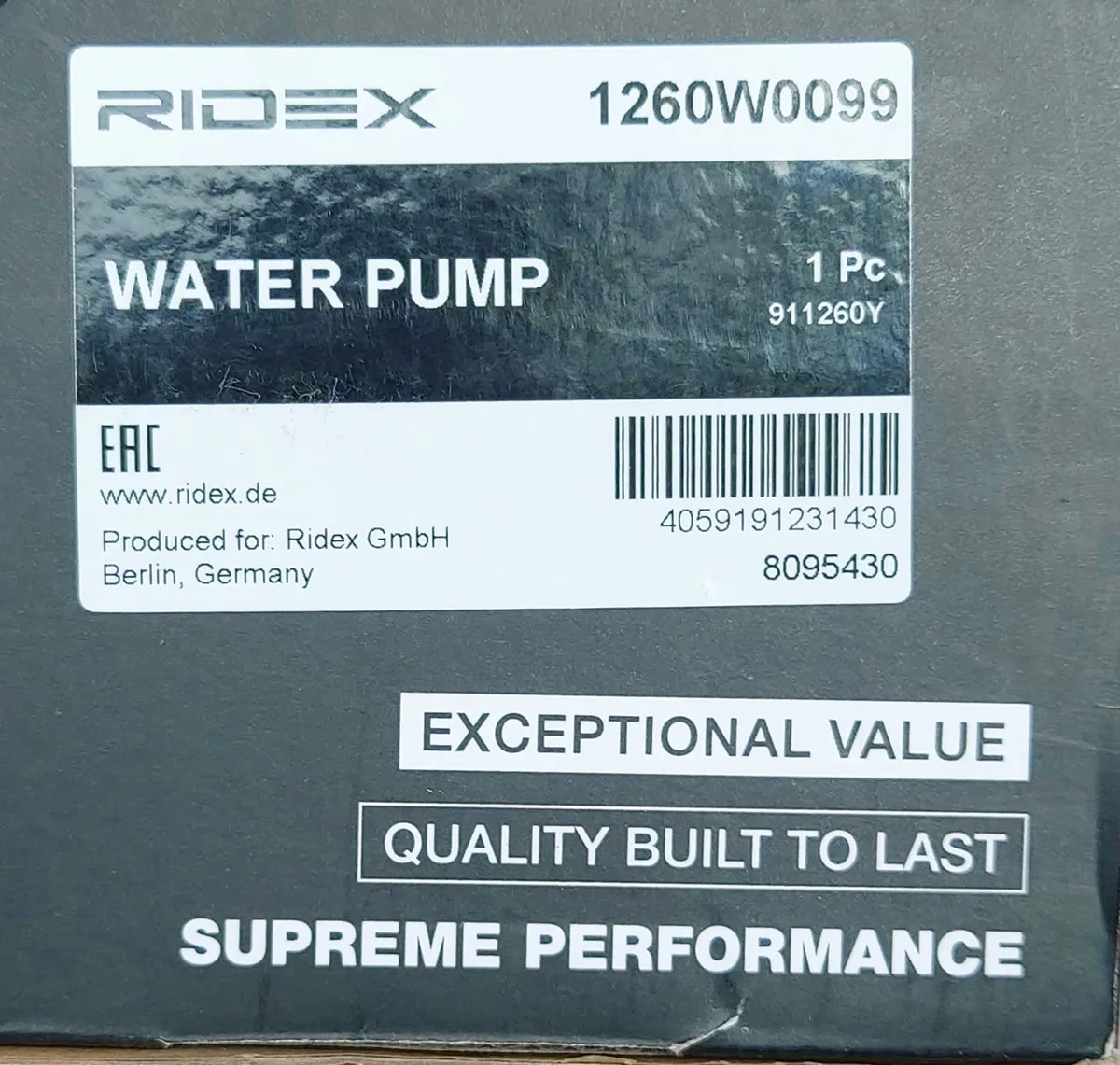 Water pump for Opel cars - Image 1