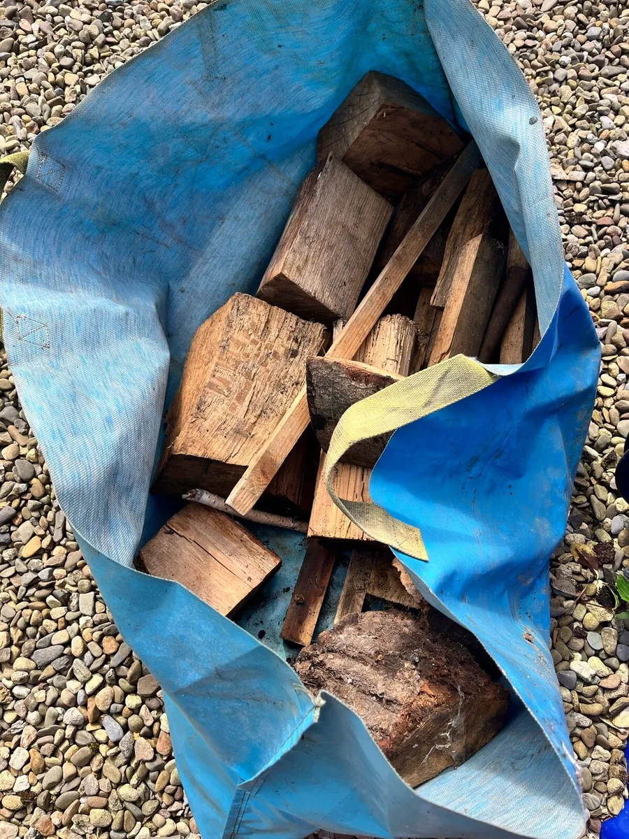 Unwanted bag with firewood - Image 2