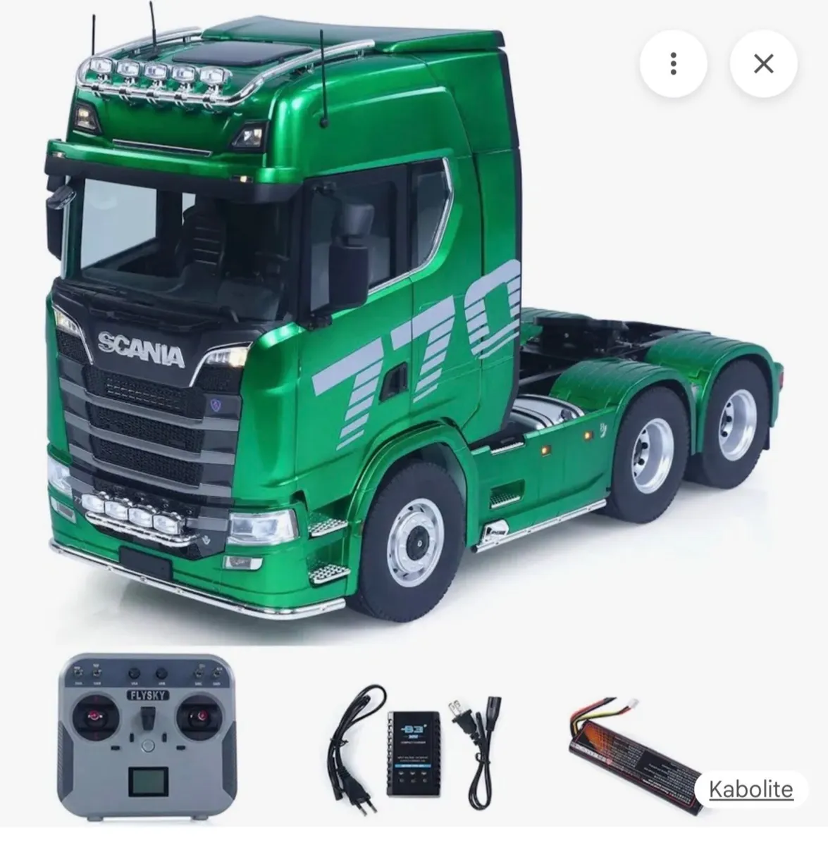 Rc Kabolite Scania 770S and Semi Trailer - Image 3
