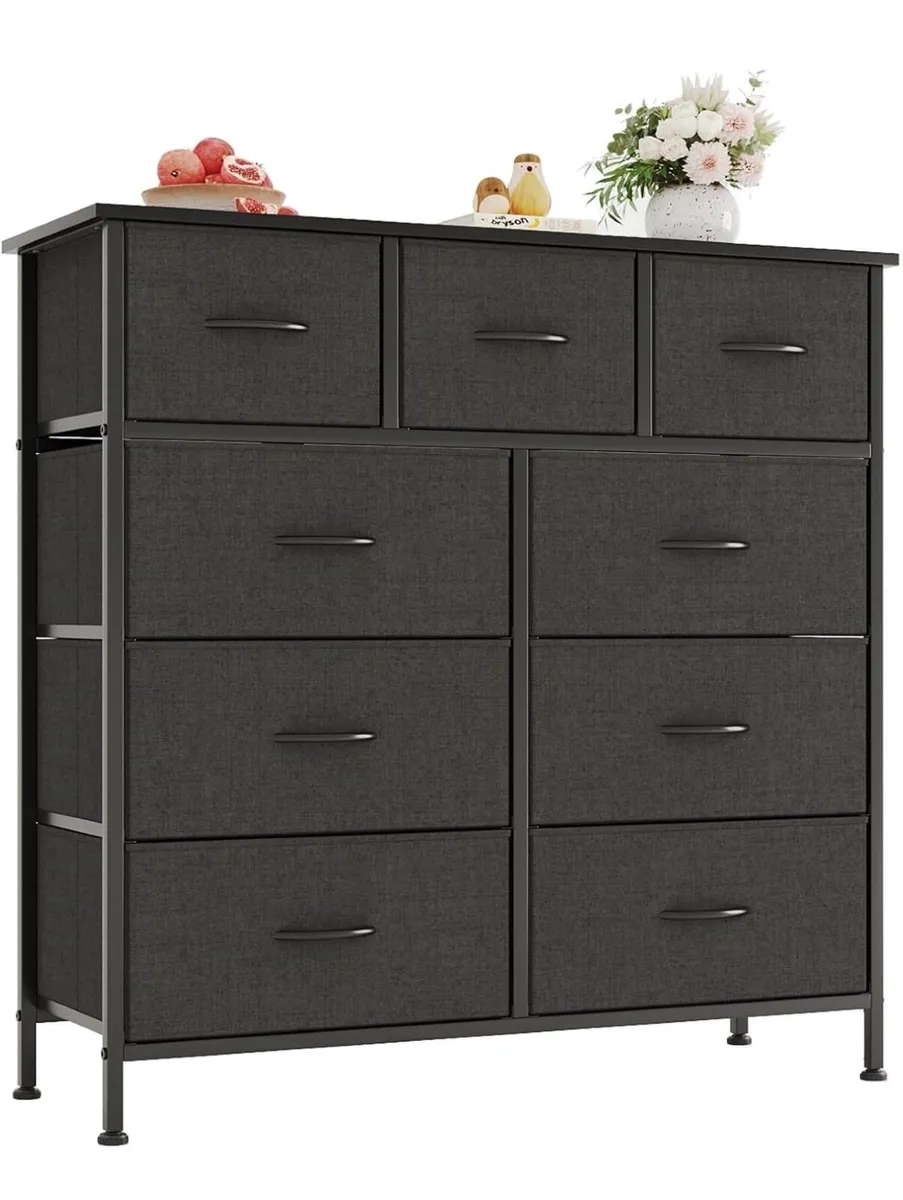 Chest of Drawers,Dresser for Bedroom with 9 Drawer - Image 2