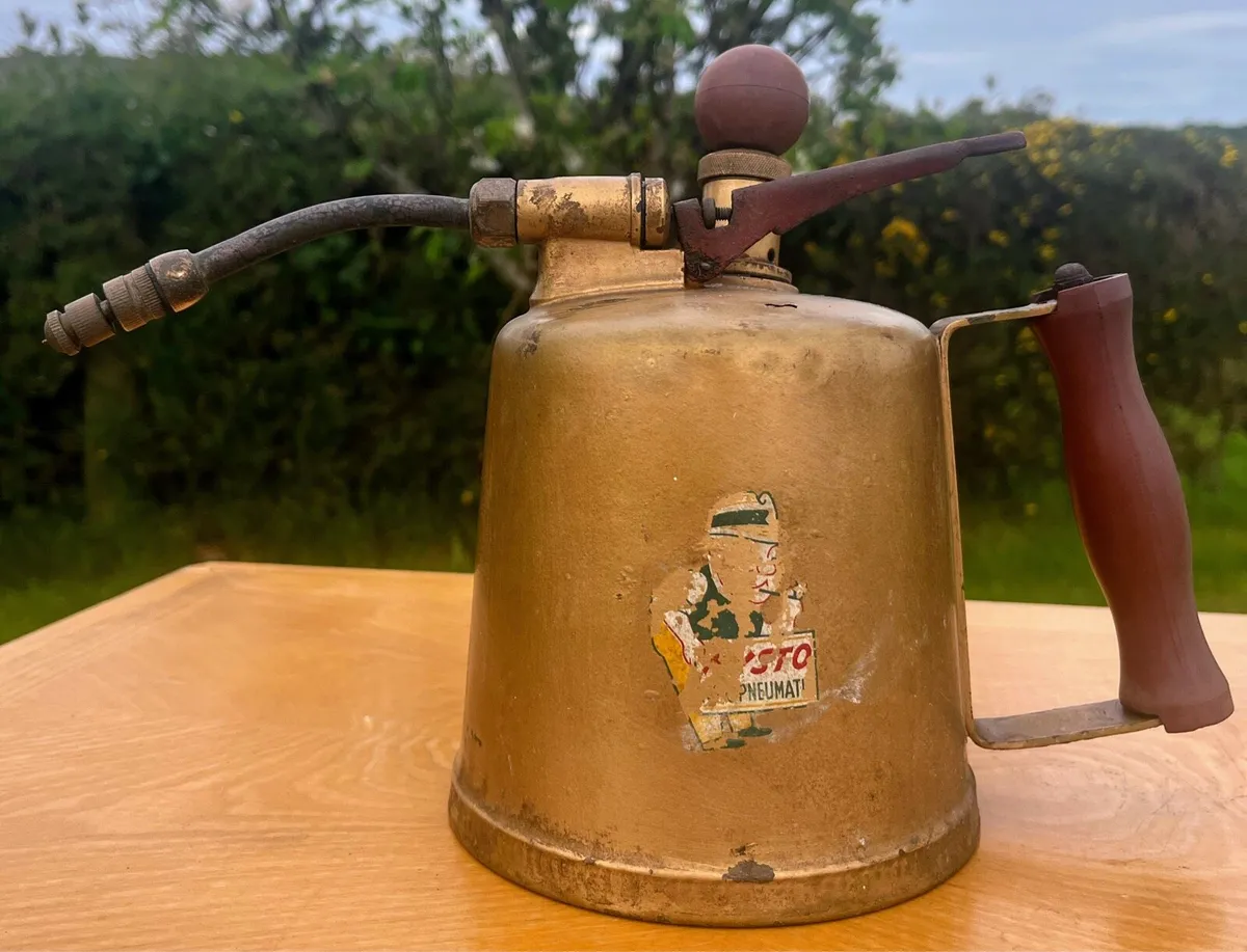Vintage brass garden sprayer - Image 2