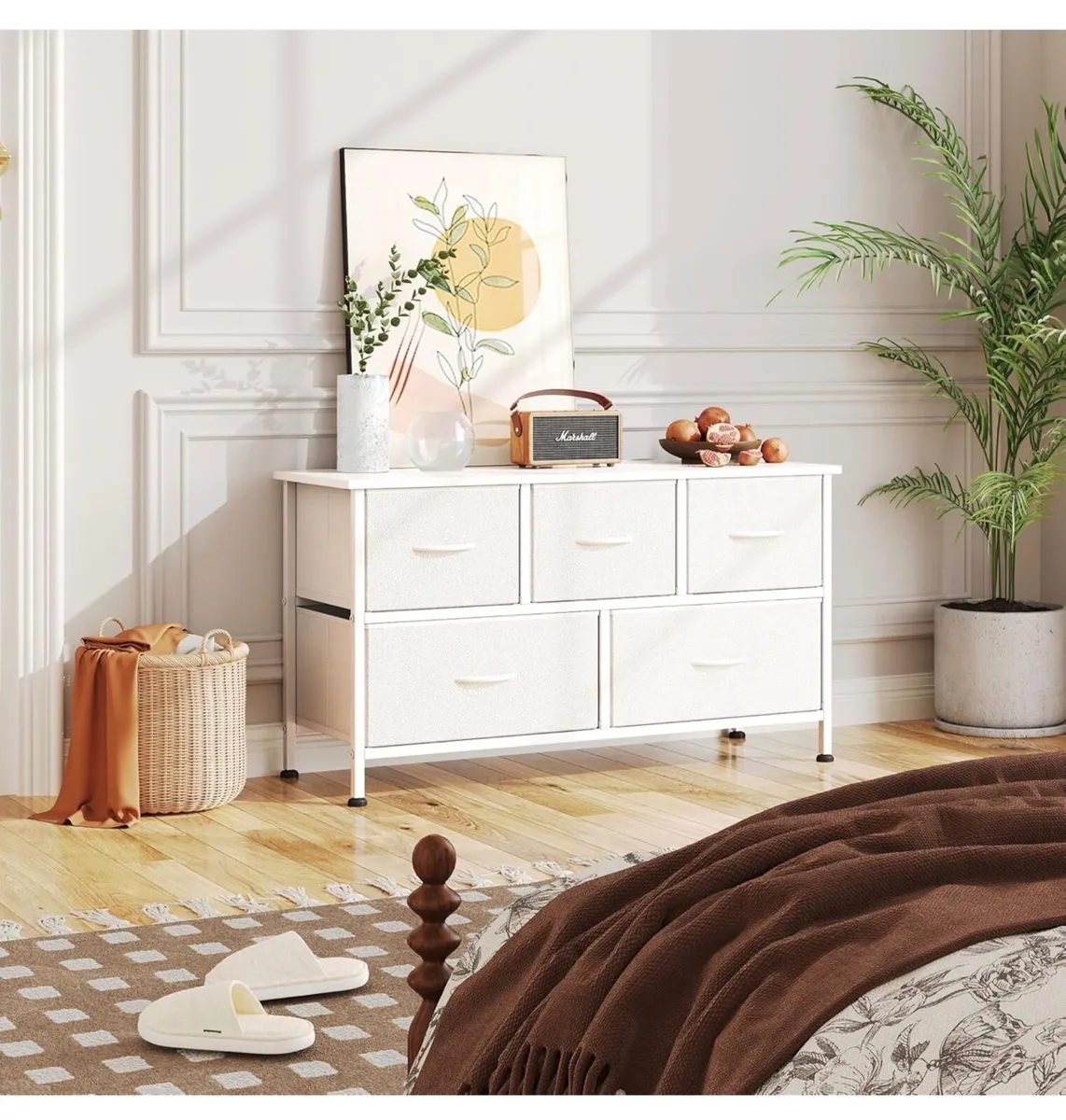 Chest of Drawers,Dresser for Bedroom with 5 Drawer - Image 2