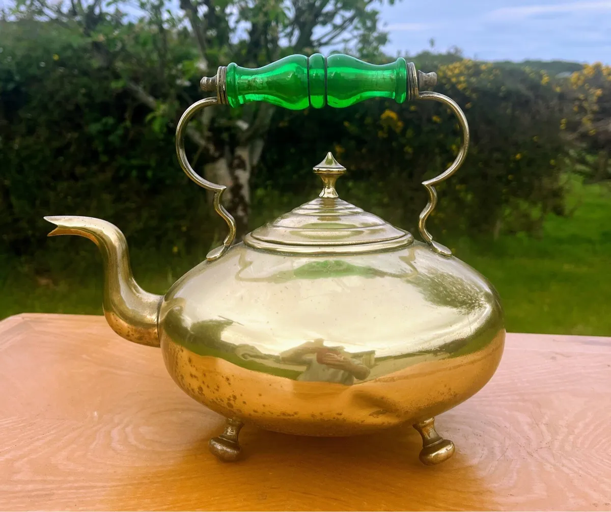 Brass Tea Kettle - Image 1