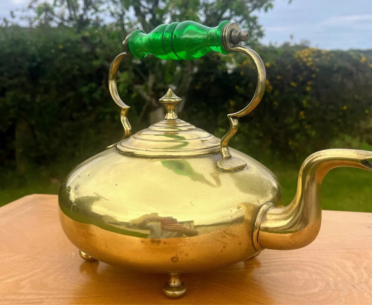 Brass Tea Kettle - Image 2