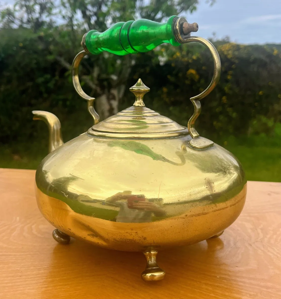 Brass Tea Kettle - Image 4