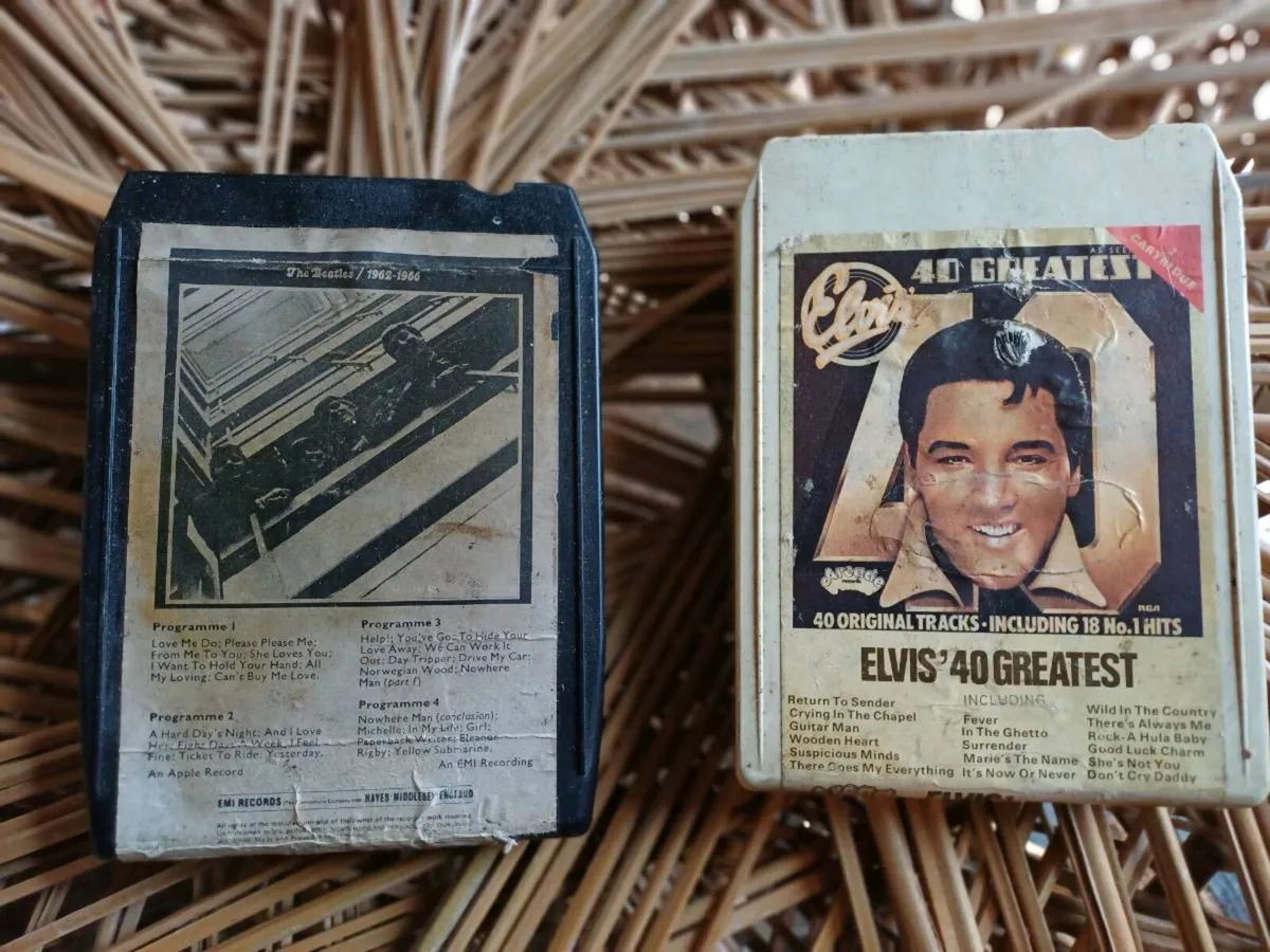 Vintage 8 Track Tapes - Image 2