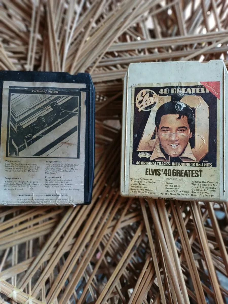 Vintage 8 Track Tapes - Image 1