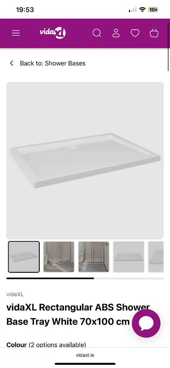 Shower tray and shower screen - Image 3