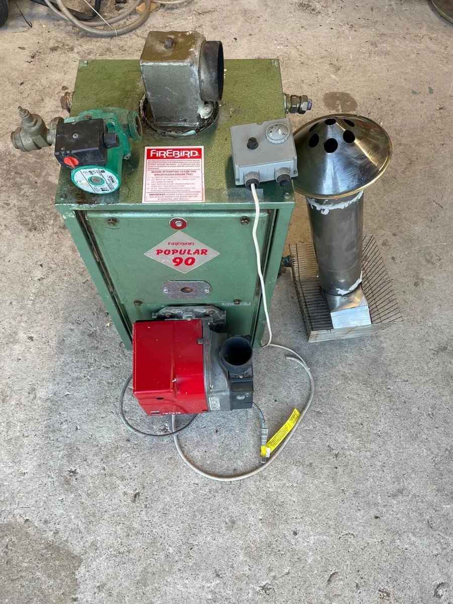 Firebird popular 90 oil boiler - Image 3
