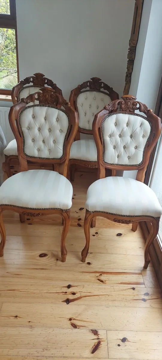 Antique Dining Chairs - Image 1