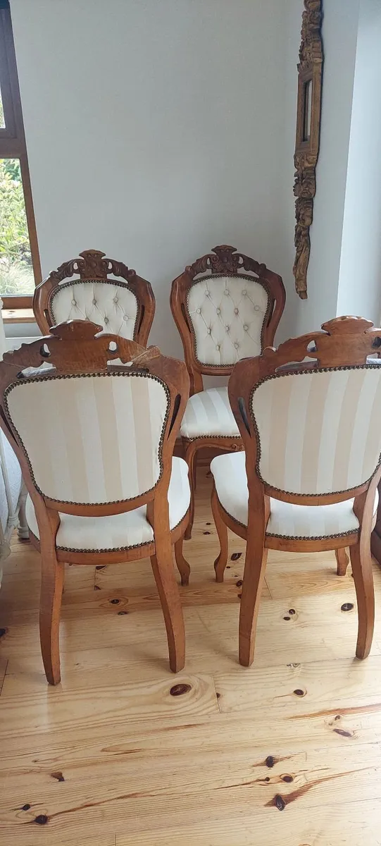 Antique Dining Chairs - Image 2