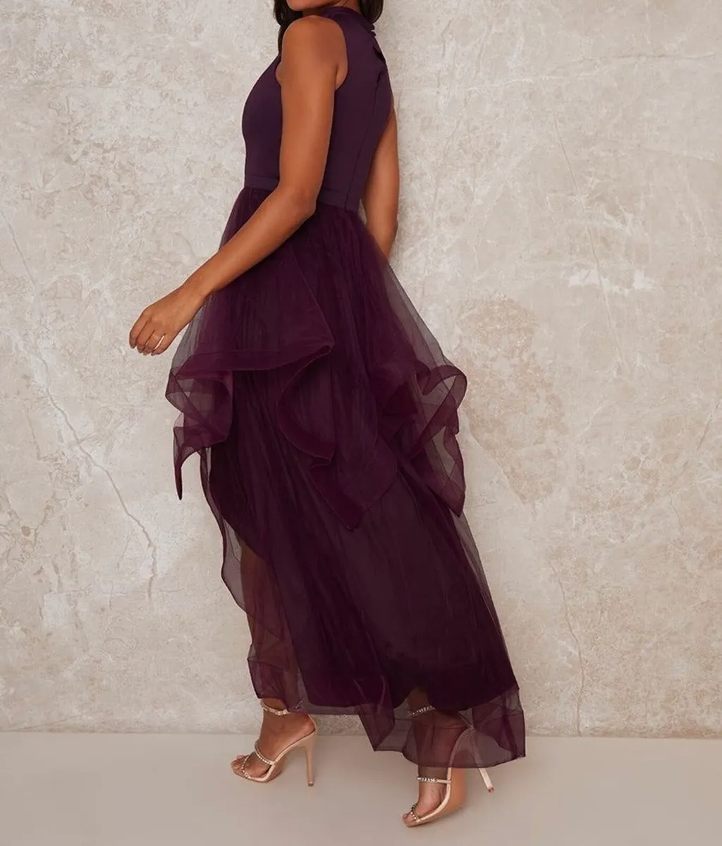 Dress Chi Chi London Purple Size 8 - Image 2