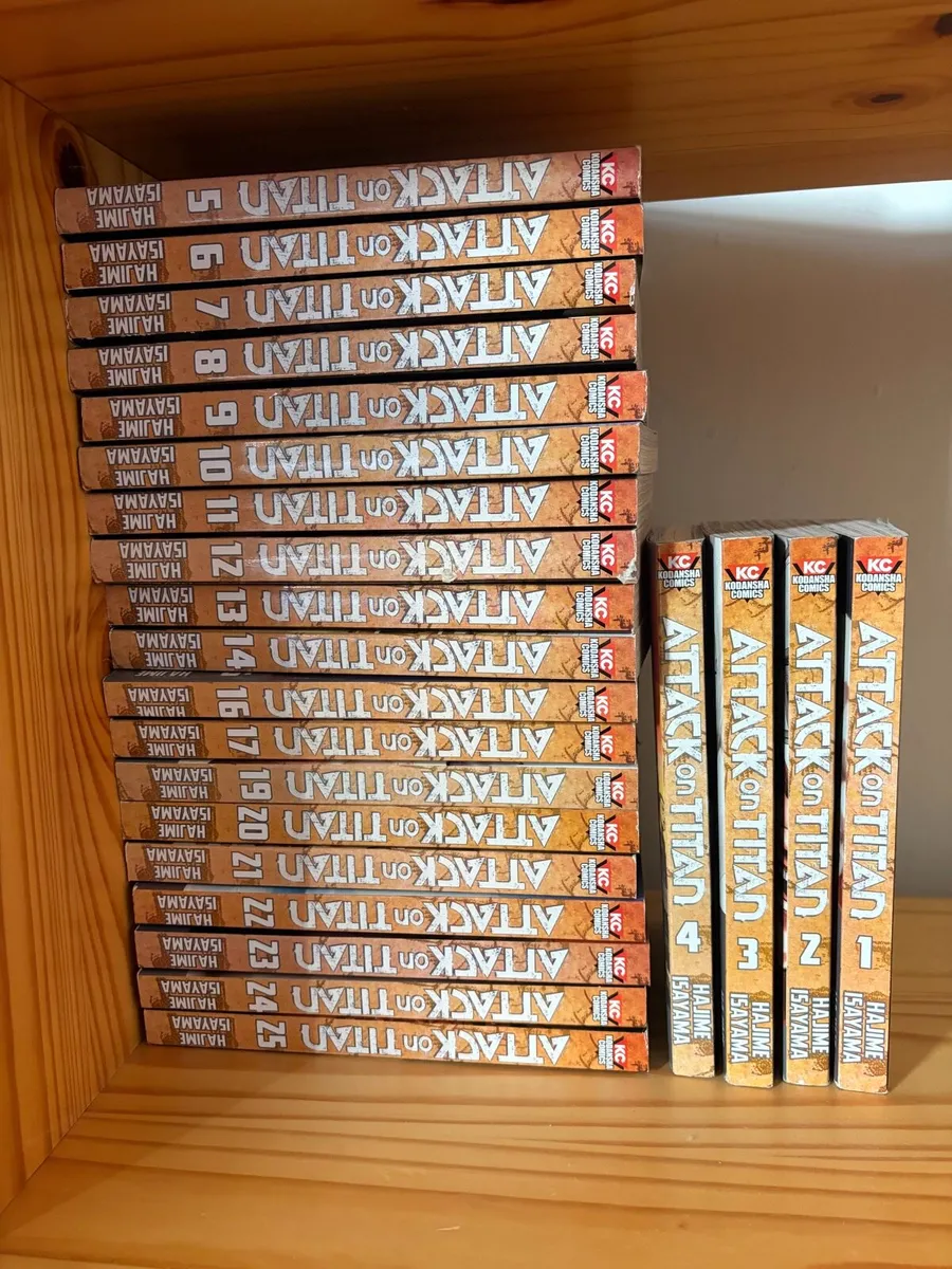 Attack on Titan books!