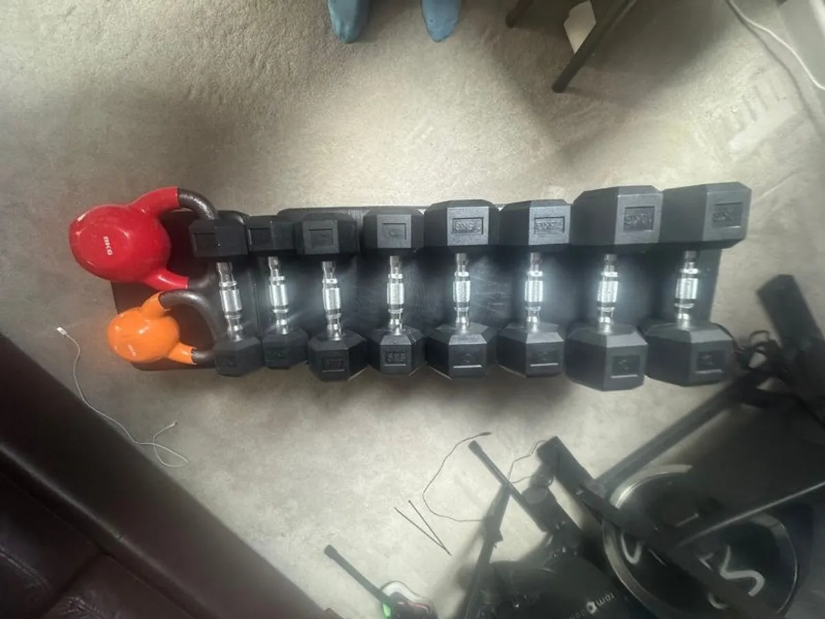 Strength Multi-Functional Storage Bench with weights - Image 3