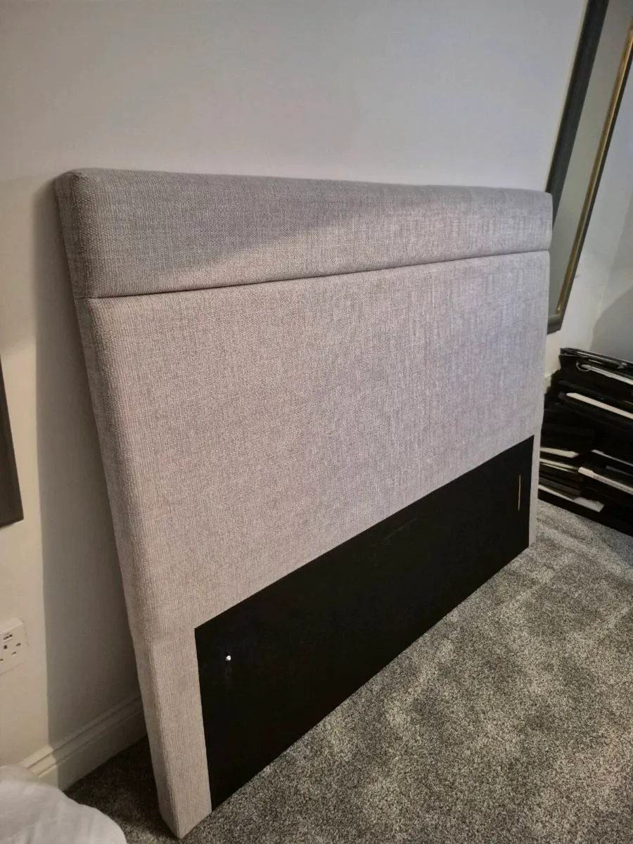 King Size Bed & Headboard - Image 2