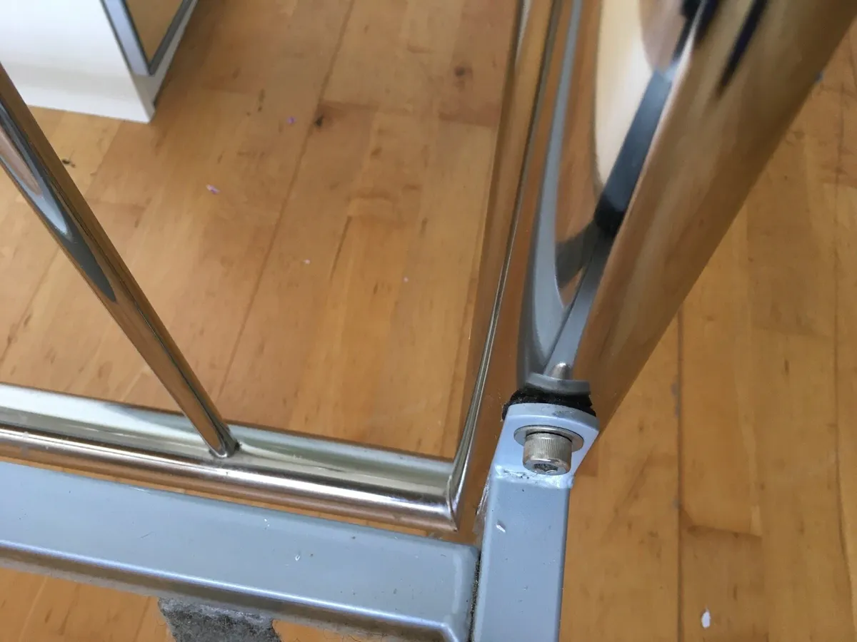 Krystal Single Bed Shiny Nickel - Image 4