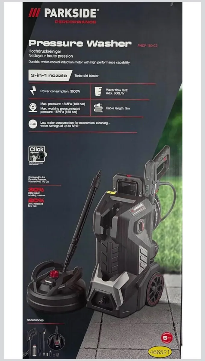 Power Washer 180Bar - Image 2