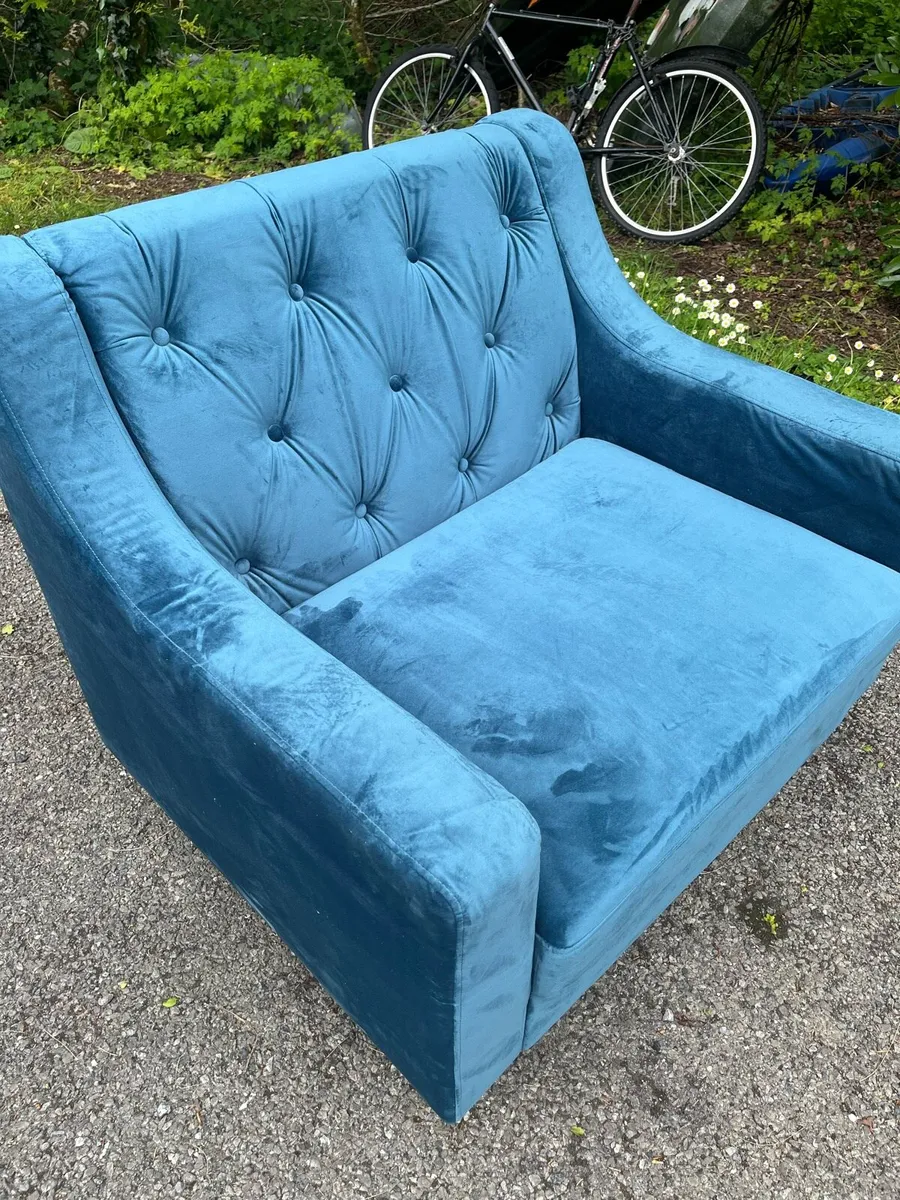 Velvet Armchairs - Image 3