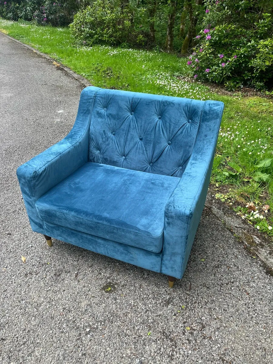 Velvet Armchairs - Image 2