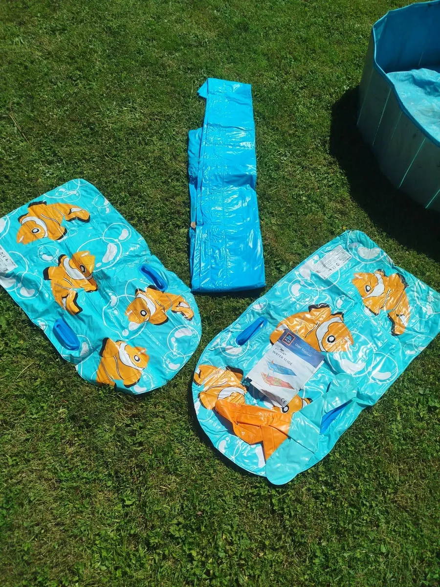 Egg chair ,waterslide,dog pool,empty tonne bags - Image 3