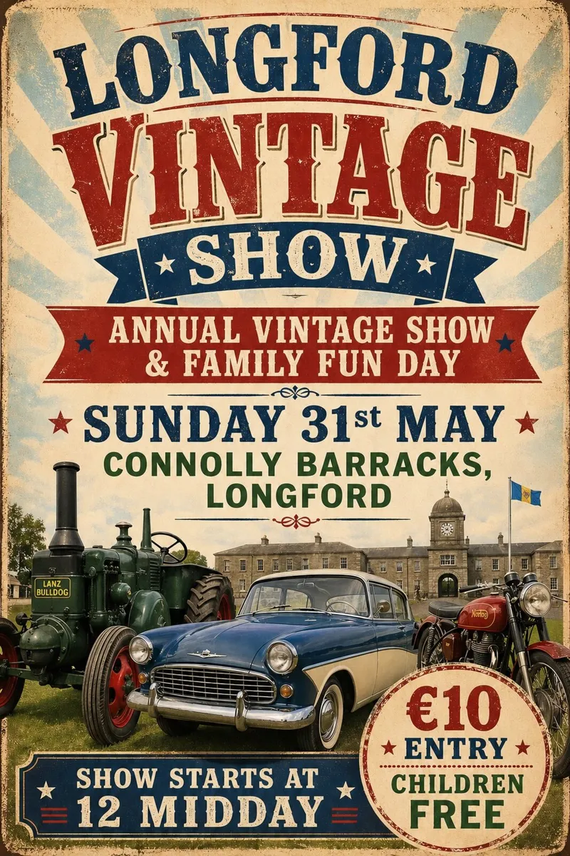 Longford Vintage Club Annual Vintage Show - Image 1
