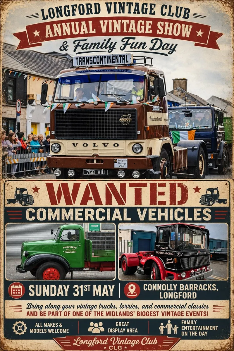 Longford Vintage Club Annual Vintage Show - Image 3
