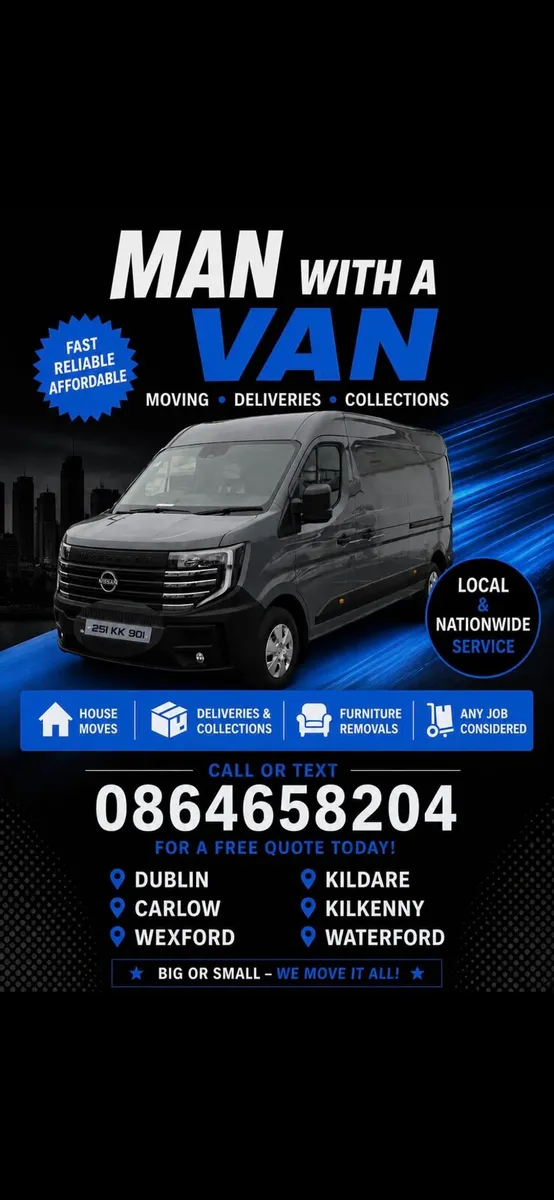 Man with a van kilkenny - Image 1