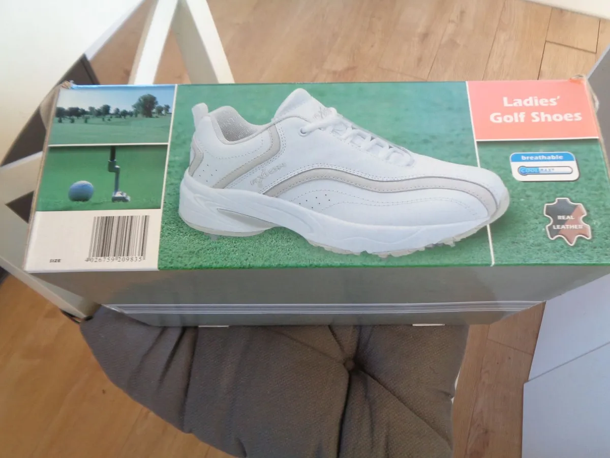Ladies Leather Golf Shoes for Sale - Image 2