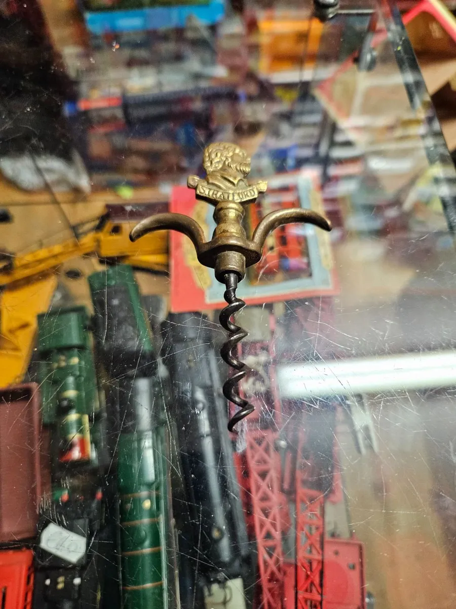 Vintage Antique Brass Cork Screw - Image 4