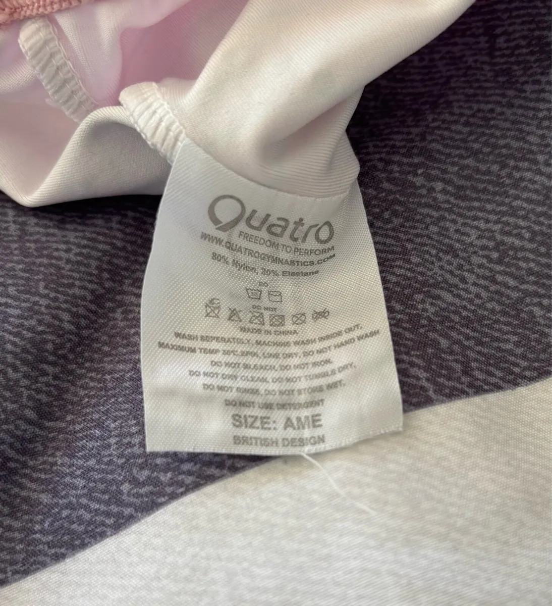 Quatro gymnastics leotard - Image 3