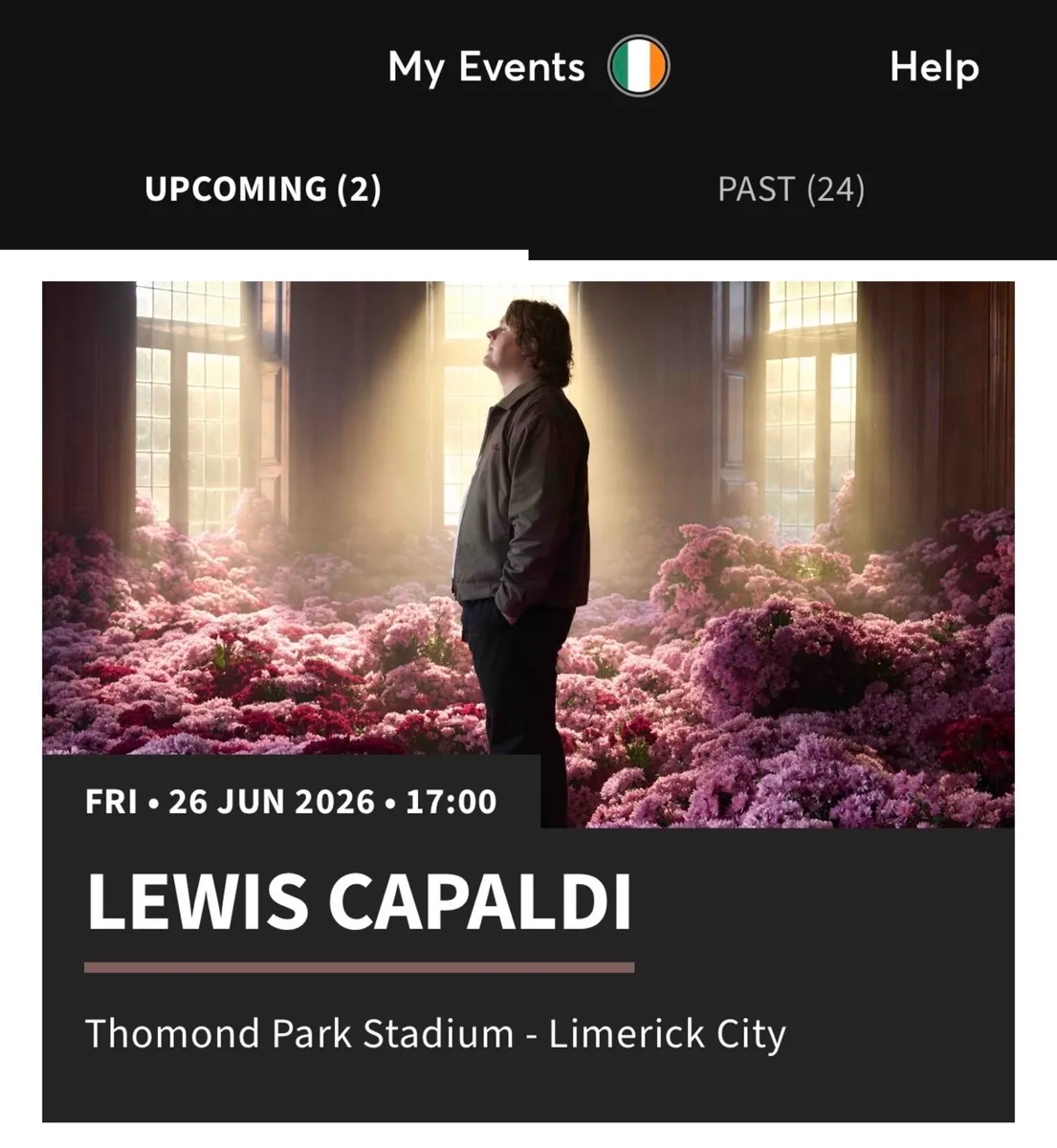 Lewis Capaldi Limerick - Image 1