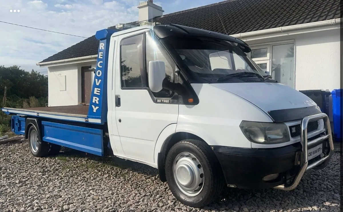 Ford transit recovery tilt and slide - Image 1