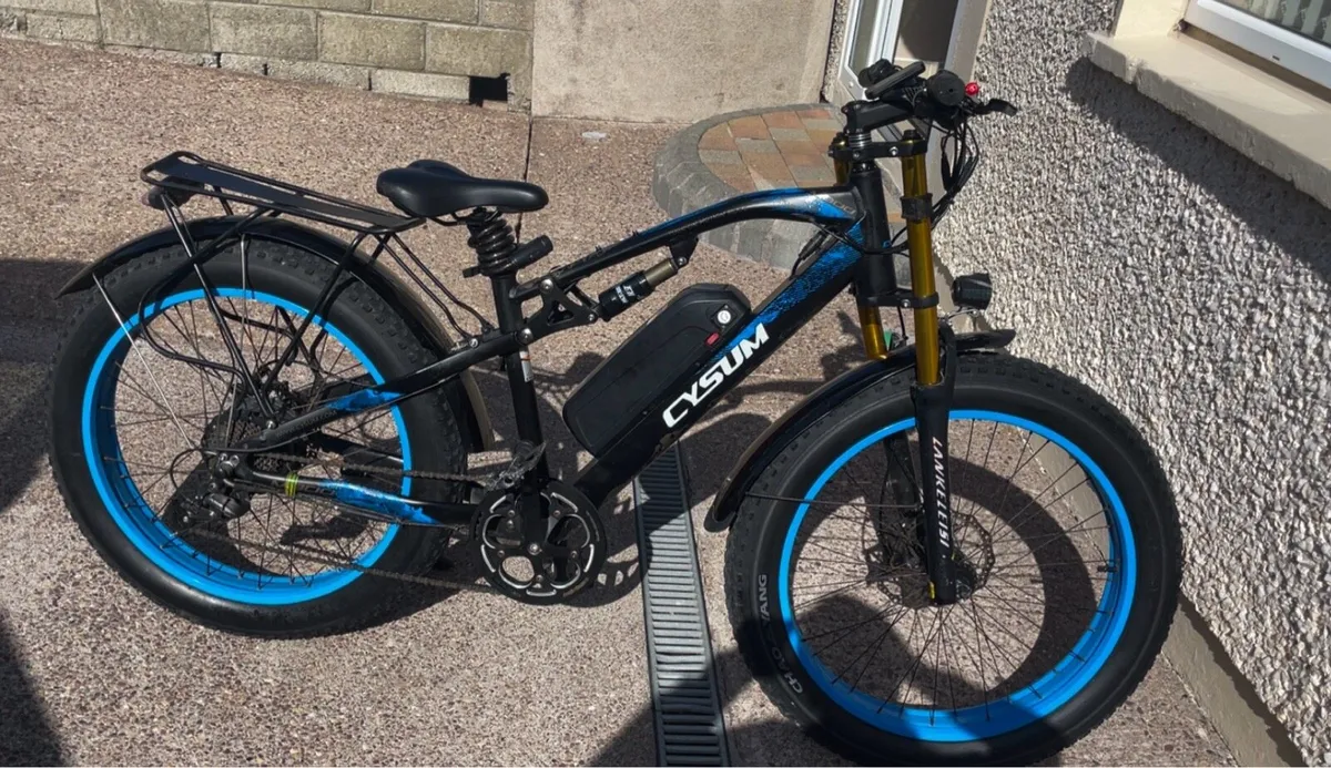 Double disc brake Electric bicycle - Image 1