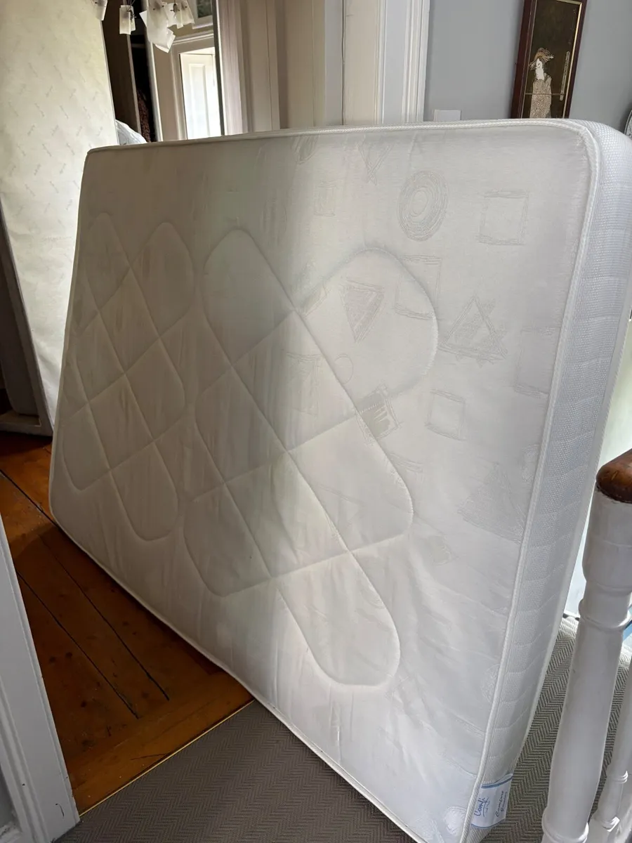 Trundle bed and double mattress - Image 1
