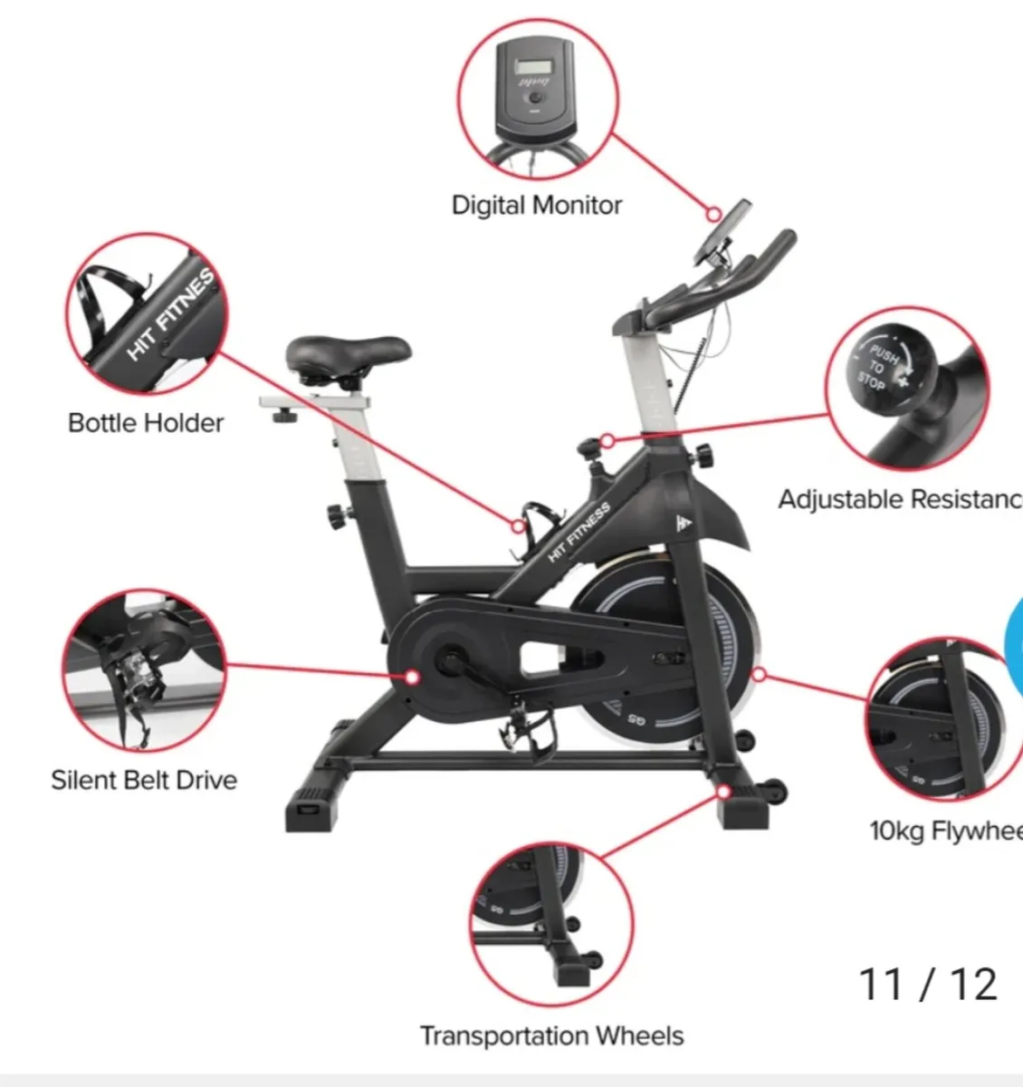 Exercise Bike - Image 2