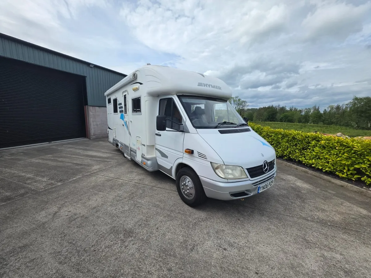 Mercedes-Benz 316 cdi Hymer T class motorhome - Image 2