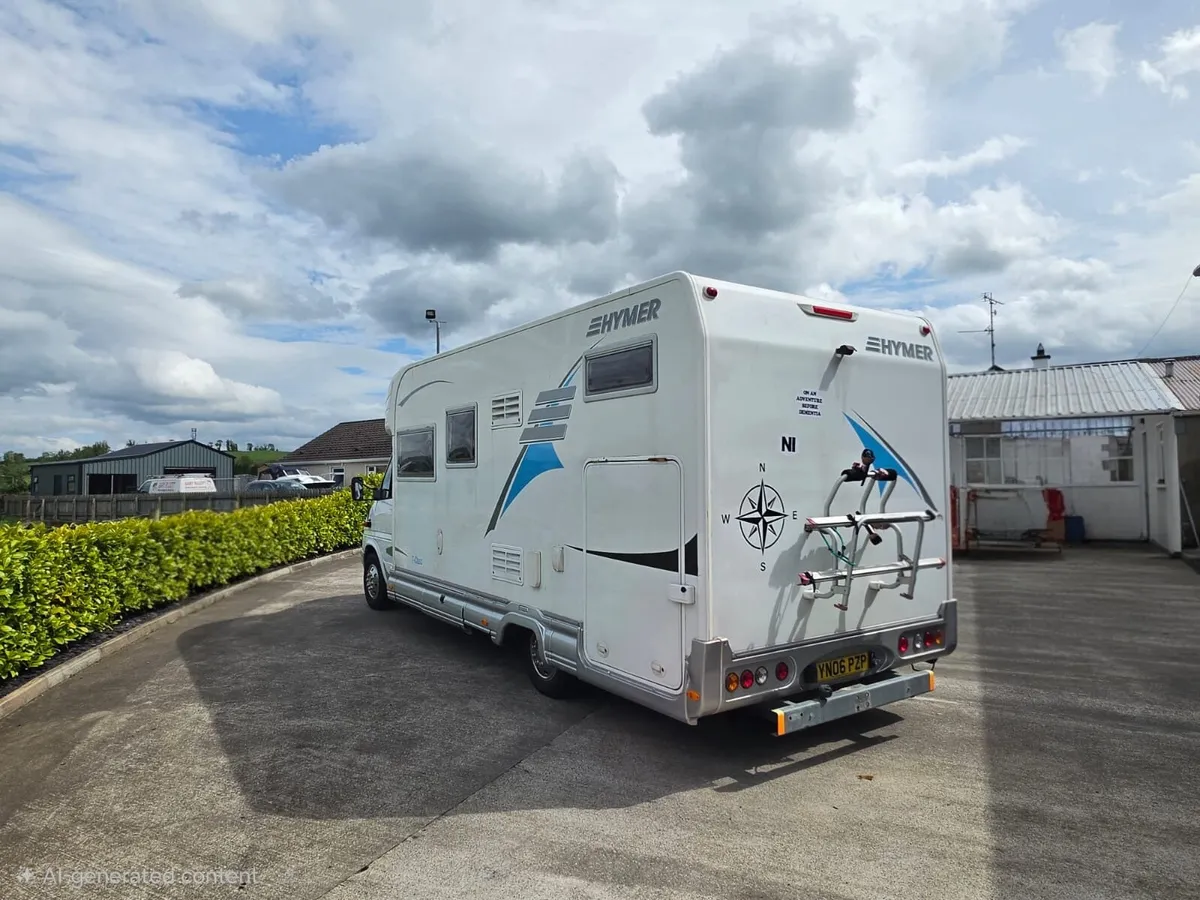 Mercedes-Benz 316 cdi Hymer T class motorhome - Image 3