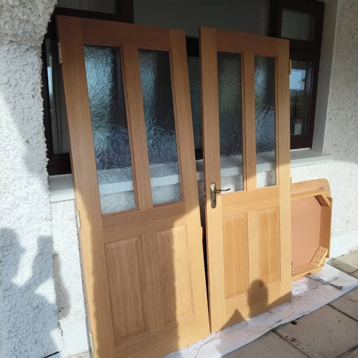 Solid Oak Doors(Set) - Image 1