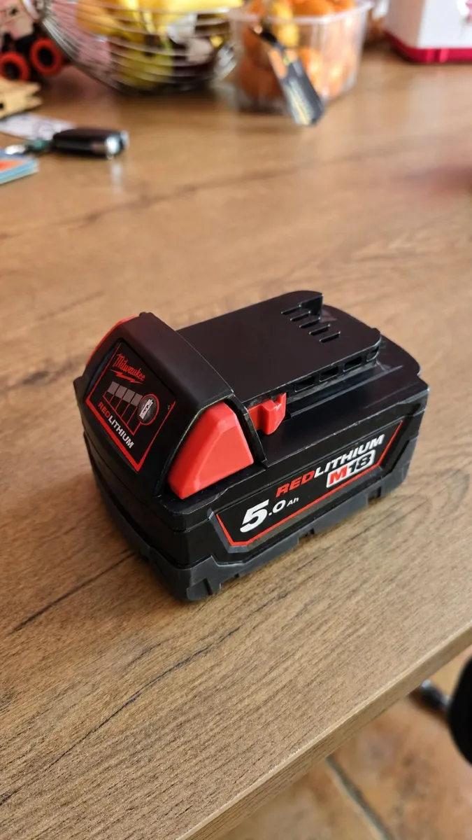 Genuine Milwaukee M18 5.0Ah Battery - Fully Workin