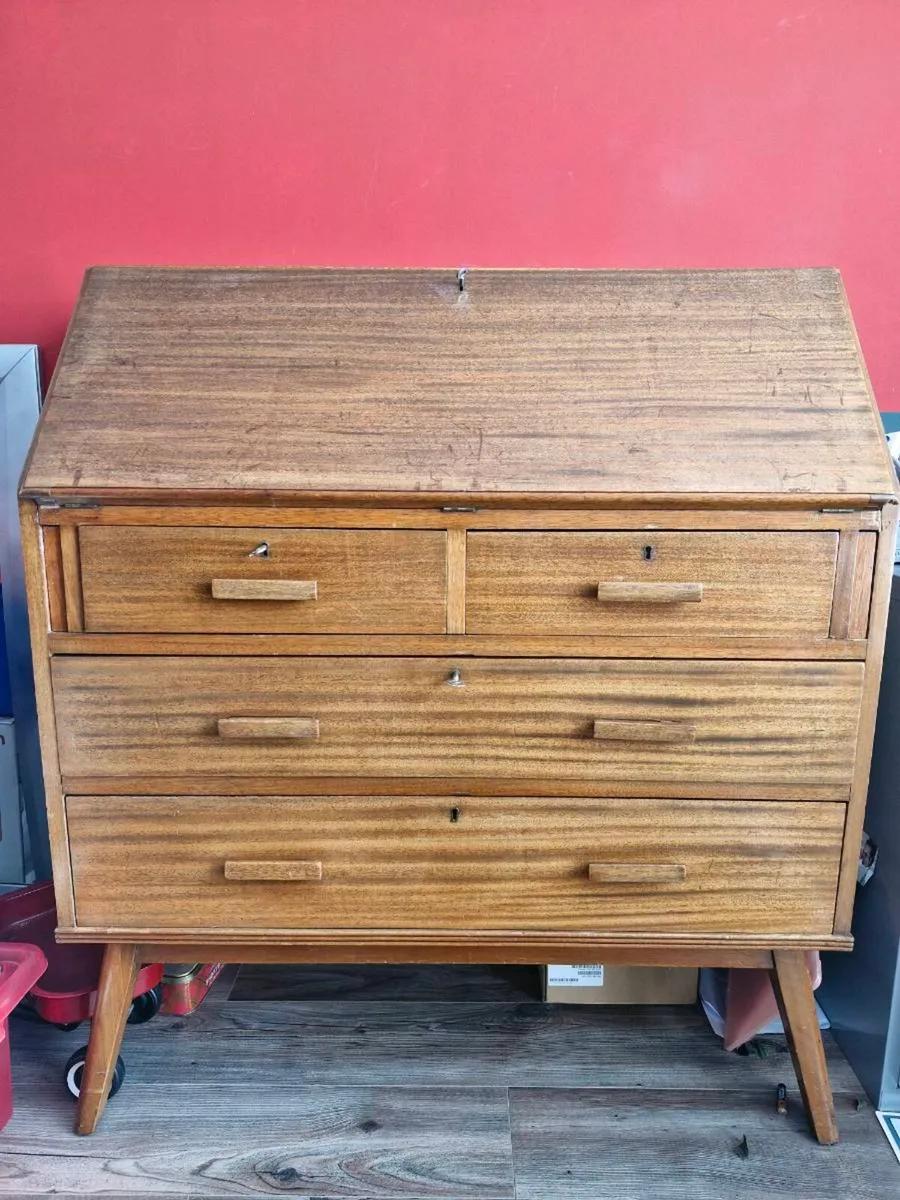 Mid Century writing desk - Image 1